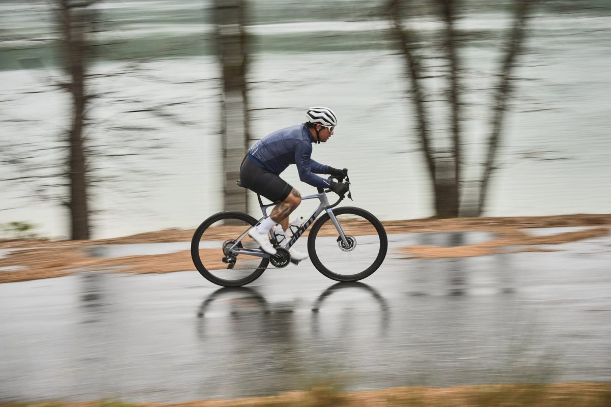Giant Defy Advanced Pro 1 riding in action – Giant Bicycles Kenya