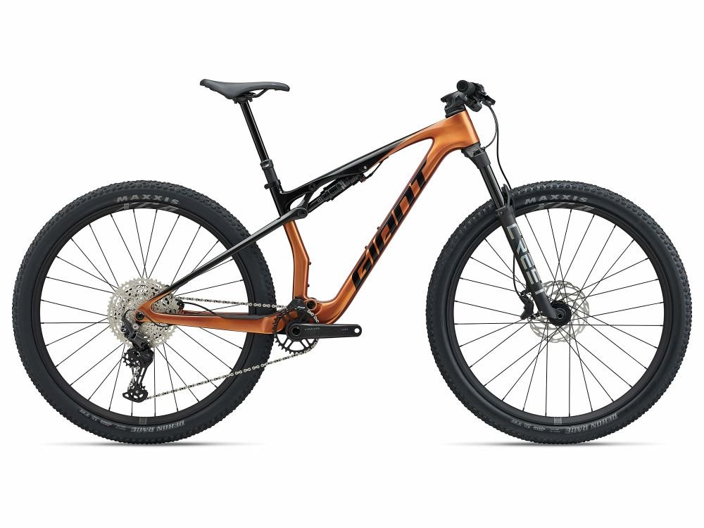 Giant Anthem Advanced Pro in Solar Flare orange and carbon